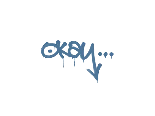 Sealed Graffiti | Okay (Monarch Blue)