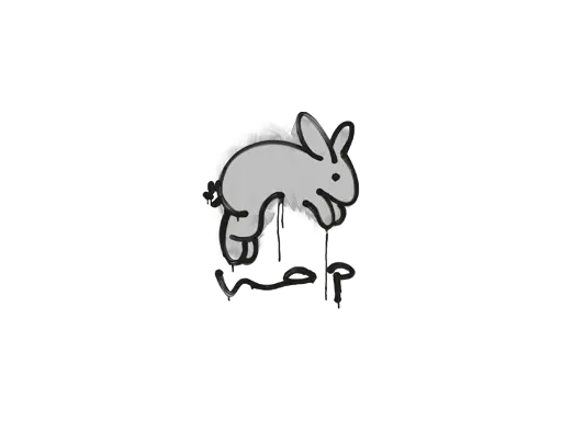 Sealed Graffiti | Hop (Shark White)