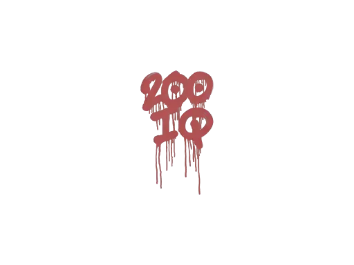 Sealed Graffiti | 200 IQ (Blood Red)
