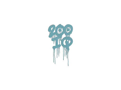 Sealed Graffiti | 200 IQ (Wire Blue)