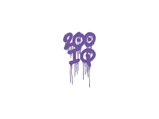 Sealed Graffiti | 200 IQ (Monster Purple)