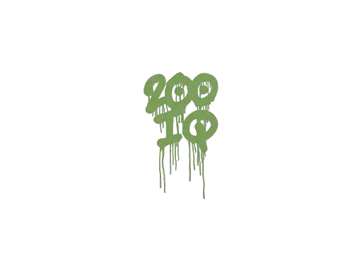 Sealed Graffiti | 200 IQ (Battle Green)