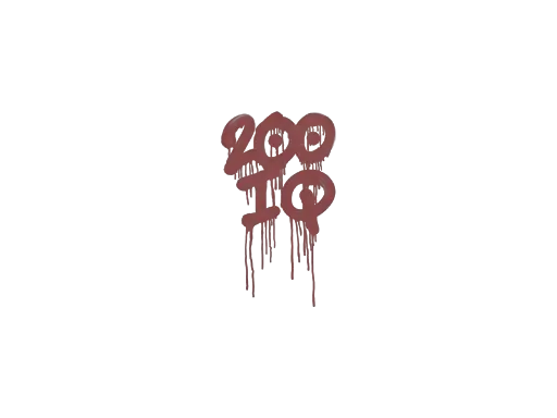Sealed Graffiti | 200 IQ (Brick Red)