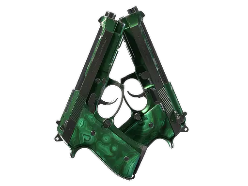 Dual Berettas | Polished Malachite