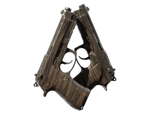Dual Berettas | Drift Wood