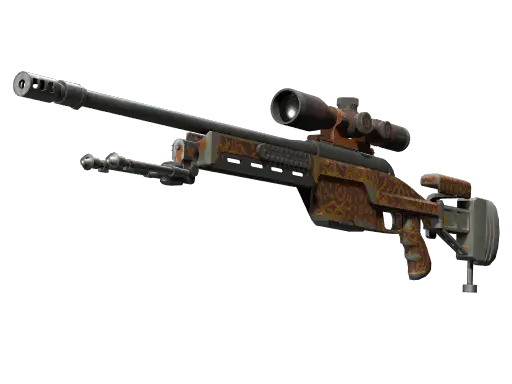 SSG 08 | Orange Filigree