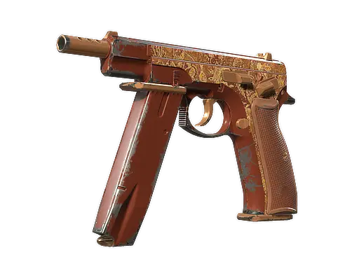CZ75-Auto | Honey Paisley
