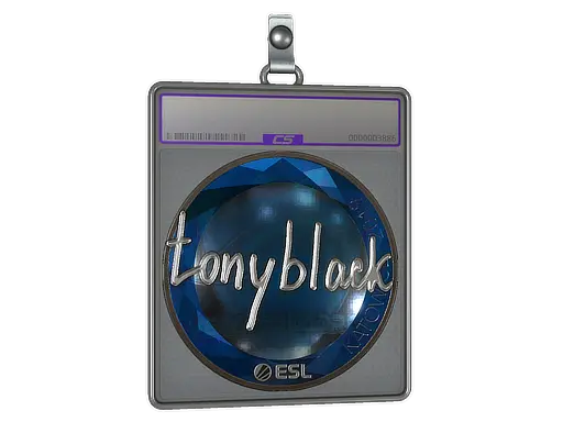 Sticker Slab | tonyblack (Foil) | Katowice 2019