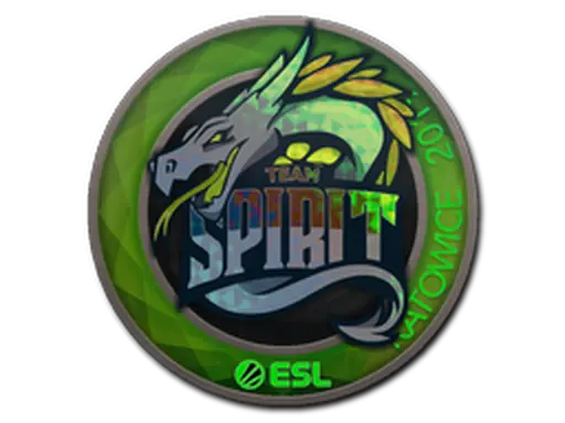 Sticker | Team Spirit (Holo) | Katowice 2019