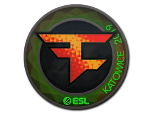 Sticker | FaZe Clan (Holo) | Katowice 2019