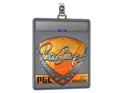Sticker Slab | pashaBiceps (Foil) | Krakow 2017