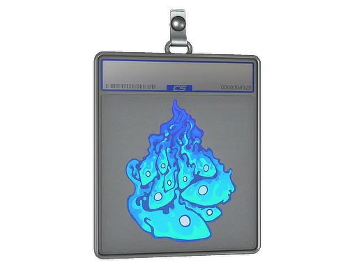 Sticker Slab | Liquid Fire