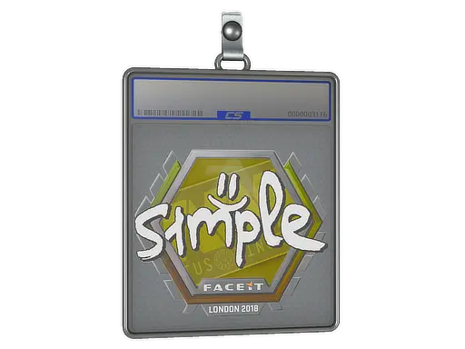 Sticker Slab | s1mple | London 2018