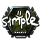s1mple (Foil) | London 2018