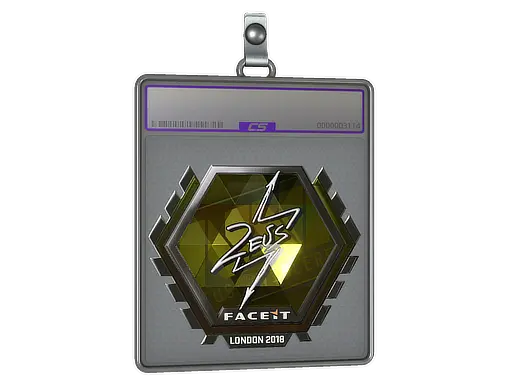 Sticker Slab | Zeus (Foil) | London 2018