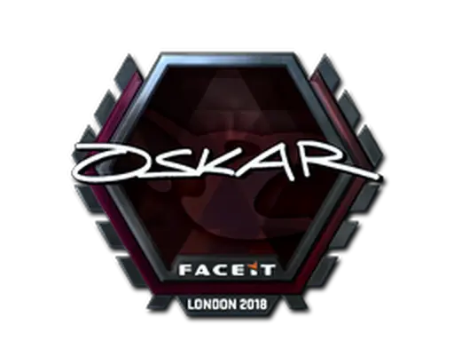 Sticker | oskar (Foil) | London 2018