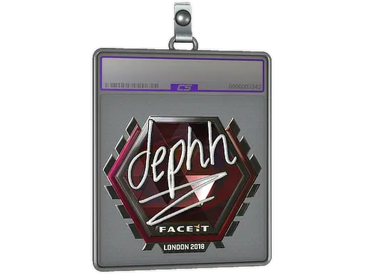 Sticker Slab | dephh (Foil) | London 2018