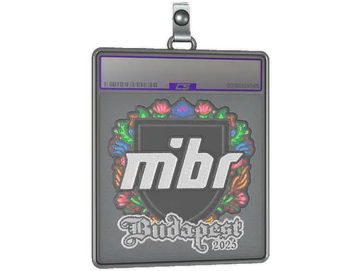 Sticker Slab | MIBR (Embroidered) | Budapest 2025