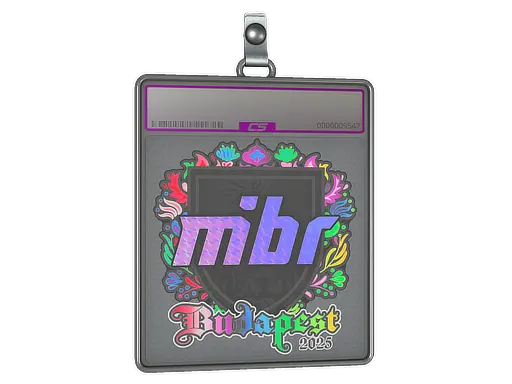 Sticker Slab | MIBR (Holo) | Budapest 2025