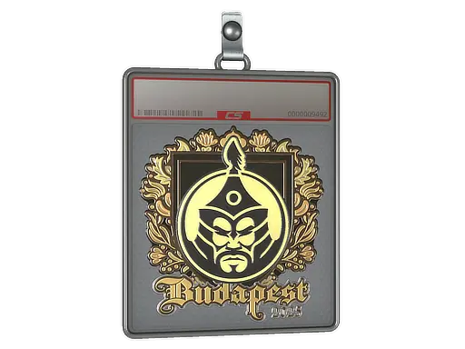 Sticker Slab | The Mongolz (Gold) | Budapest 2025