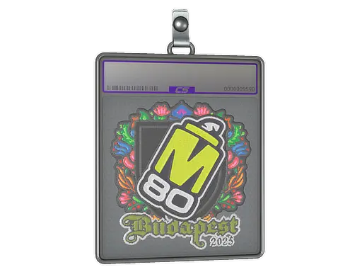 Sticker Slab | M80 (Embroidered) | Budapest 2025