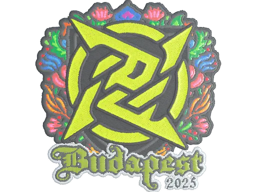 Sticker | Ninjas in Pyjamas (Embroidered) | Budapest 2025