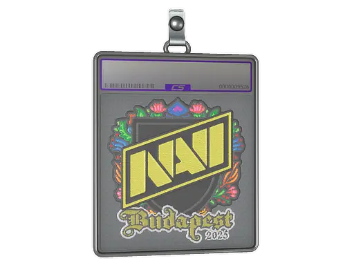Sticker Slab | Natus Vincere (Embroidered) | Budapest 2025