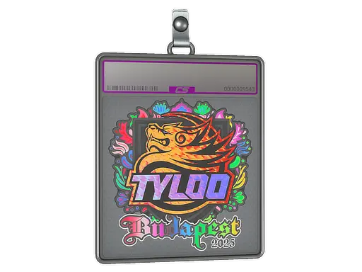 Sticker Slab | TYLOO (Holo) | Budapest 2025