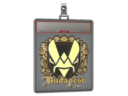Sticker Slab | Vitality (Gold) | Budapest 2025