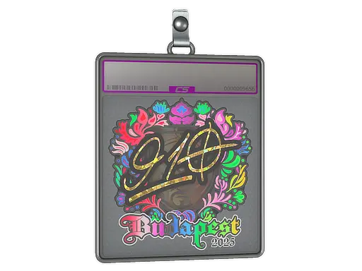 Sticker Slab | 910 (Holo) | Budapest 2025