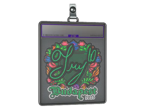 Sticker Slab | TRY (Embroidered) | Budapest 2025