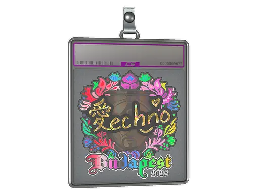 Sticker Slab | Techno4K (Holo) | Budapest 2025