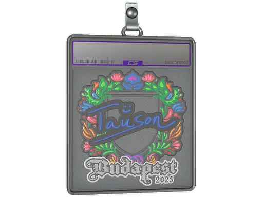 Sticker Slab | Tauson (Embroidered) | Budapest 2025