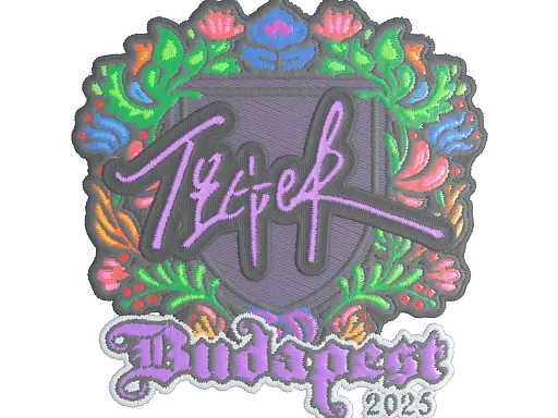 Sticker | Tiger (Embroidered) | Budapest 2025