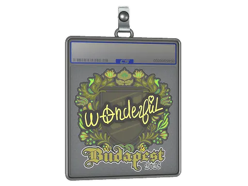 Sticker Slab | w0nderful | Budapest 2025