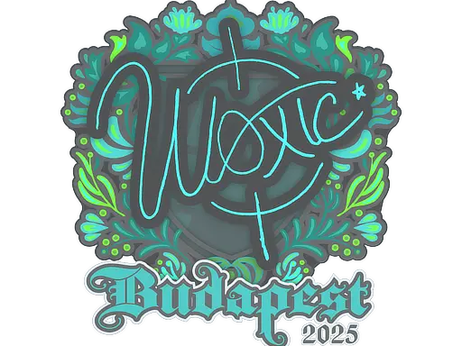 Sticker | woxic | Budapest 2025