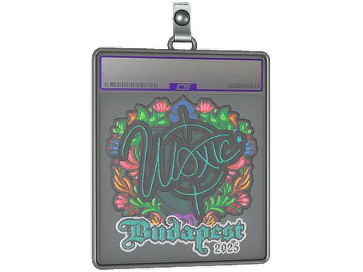 Sticker Slab | woxic (Embroidered) | Budapest 2025