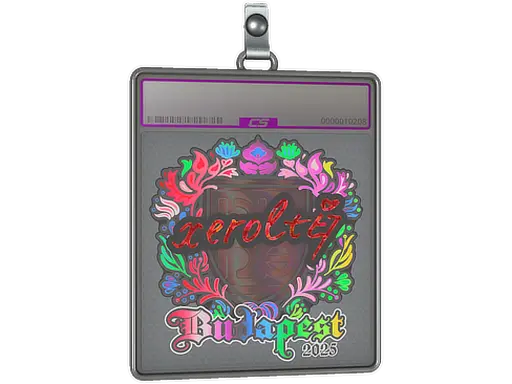Sticker Slab | xerolte (Holo) | Budapest 2025