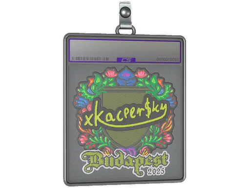 Sticker Slab | xKacpersky (Embroidered) | Budapest 2025