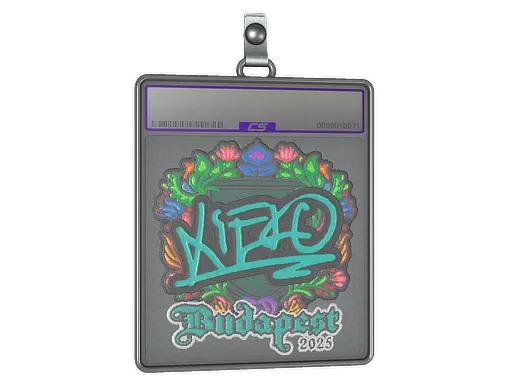 Sticker Slab | xiELO (Embroidered) | Budapest 2025