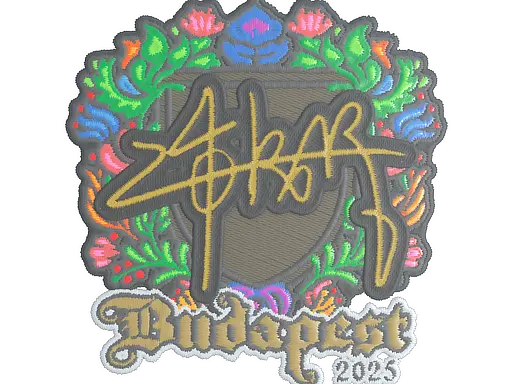 Sticker | z4KR (Embroidered) | Budapest 2025