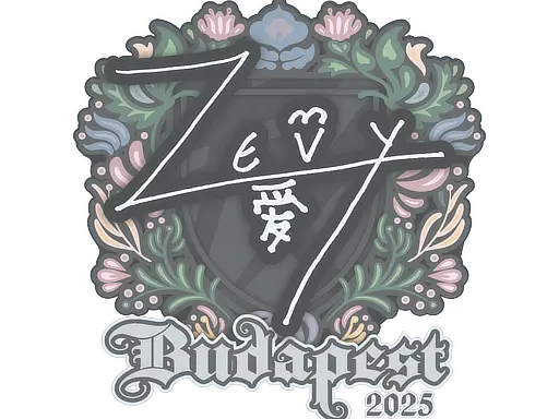 Sticker | zevy | Budapest 2025