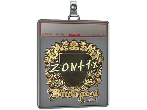 Sticker Slab | zont1x (Gold) | Budapest 2025