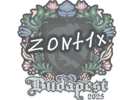 Sticker | zont1x | Budapest 2025