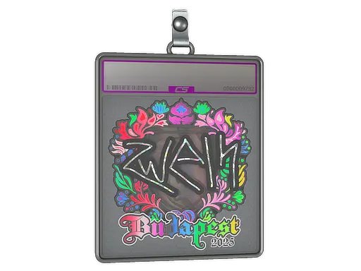 Sticker Slab | zweih (Holo) | Budapest 2025