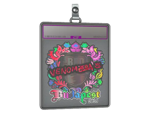 Sticker Slab | venomzera (Holo) | Budapest 2025
