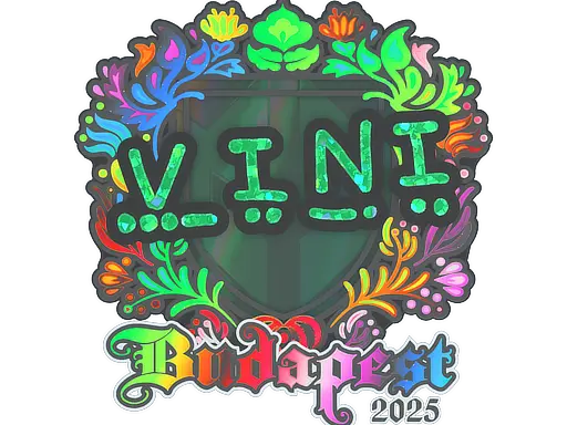 Sticker | VINI (Holo) | Budapest 2025