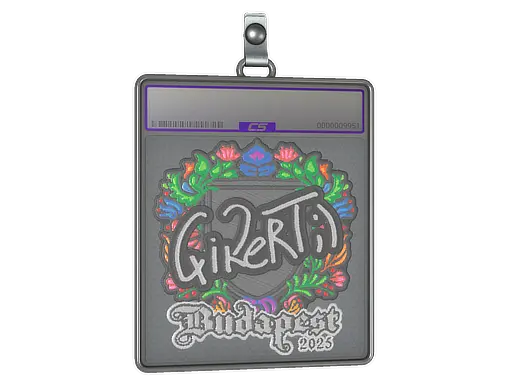 Sticker Slab | qikert (Embroidered) | Budapest 2025