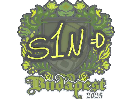 Sticker | s1n | Budapest 2025