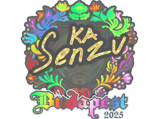 Sticker | Senzu (Holo) | Budapest 2025